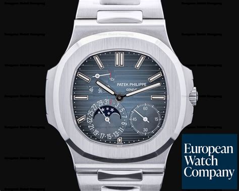 patek philippe / tiffany & co. moon phase nautilus 5712|most expensive tiffany watch.